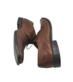 Pantofi barbati 43, piele , maro - imagine 4