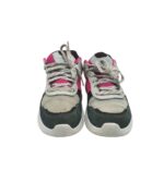 Adidasi dama Skechers, 40, imitație de piele, material textil, alb negru - imagine 3