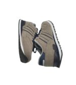 Adidasi barbati Fashion, 42, imitație de piele, gri - imagine 4