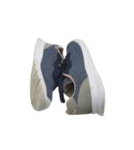 Adidasi dama Vty, 37, material textil, albastru negru - imagine 4