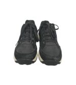 Adidasi barbati Crane, 42, imitație de piele, piele intoarsa , negru - imagine 3