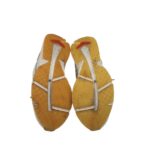 Adidasi dama Puma, 36, material textil, imitatie de piele, alb auriu - imagine 5