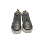 Adidasi dama 36, material textil, imitatie de piele, gri - imagine 3