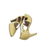 Pantofi dama Patrizia Dini, 39, piele, galben - imagine 4