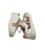 Adidasi dama Young Spirit, 39, imitație de piele, alb maro - imagine 4