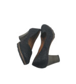 Pantofi dama Tamaris, 37, piele intoarsa, negru - imagine 4