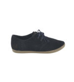 Tenisi barbati Fred Perry 47, piele intoarsa, negru
