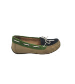 Mocasini dama Land's end, 40, piele intoarsa, maro