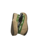 Mocasini dama Land's end, 40, piele intoarsa, maro - imagine 4