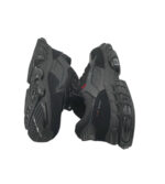 Adidasi barbati Ax Boxing, imitație de piele, material textil, negru - imagine 4