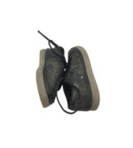 Adidasi copii 31, imitație de piele, negru - imagine 4