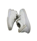 Adidasi dama Adidas, 38, imitație de piele, alb - imagine 4