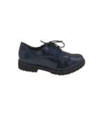 Pantofi dama 39, imitatie de piele, bleumarin