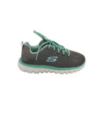 Adidasi dama Skechers, 40, material textil, gri