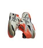 Adidasi barbati Asics, 40, imitație de piele, material textil, alb gri - imagine 4