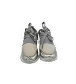 Adidasi copii 31, imitatie de piele , material textil, gri - imagine 3