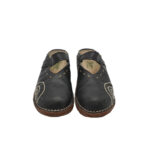 Saboti dama El Naturalista 39, piele , negru - imagine 3