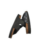 Saboti dama Bioline, 40, imitație de piele, negru - imagine 4