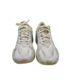 Adidasi barbati Puma, 45, material textil, piele, alb - imagine 3