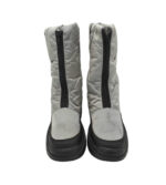 Cizme dama 40, material textil, gri, imblanite - imagine 3