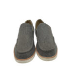 Mocasini barbati Livergy, 46, material textil, gri - imagine 3