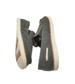 Mocasini barbati Livergy, 46, material textil, gri - imagine 4