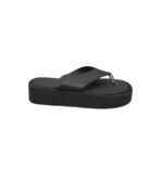 Saboti dama Truffle, 38, imitație de piele, negru