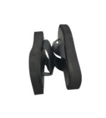 Saboti dama Truffle, 38, imitație de piele, negru - imagine 4