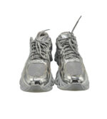 Adidasi dama Fashion, 45, material textil, gri - imagine 3