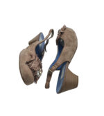 Pantofi dama Ara, 41, piele intoarsa, maro - imagine 4