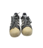 Adidasi barbati  Adidas, 41, imitație de piele, piele, gri - imagine 3