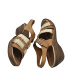 Sandale dama Ara, 38, imitație de piele, maro - imagine 4