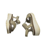 Sandale dama Marco Tozzi, 36, material textil, gri - imagine 4