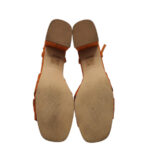 Sandale dama Linzi, 39, material textil, portocaliu - imagine 5