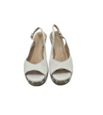 Sandale dama Peter Kaiser, 40, piele, alb - imagine 3