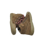 Tenisi copii Superfit, 33, piele intoarsa, maro - imagine 4