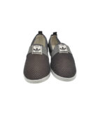 Espadrile dama 40, material textil, gri - imagine 3
