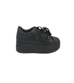 Adidasi dama Giulia, 37, imitație de piele, negru