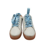 Adidasi dama 40, imitație de piele, alb - imagine 3