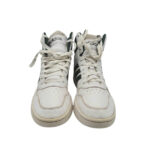 Adidasi barbati Adidas, 43, imitație de piele, alb verde - imagine 3