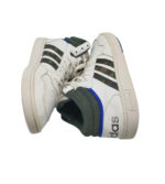 Adidasi barbati Adidas, 43, imitație de piele, alb verde - imagine 4