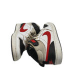 Adidasi dama Nike, 39, imitație de piele, piele, alb negru - imagine 4