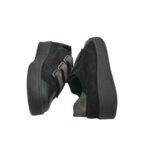 Adidasi, dama 38, piele intoarsa, negru - imagine 4