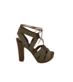 Sandale dama 36, piele, bej