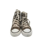 Tenisi dama Converse, 39, material textil, gri - imagine 3