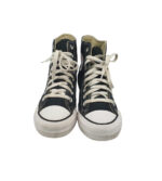 Tenisi dama Converse, 39, material textil, negru - imagine 3