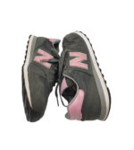 Adidasi dama New balance 37.5, material textil, gri - imagine 4