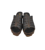 Saboti dama El Naturalista, 41, piele, negru - imagine 3