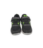 Adidasi copii 35, material textil , imitatie de piele,  negru - imagine 3