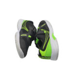 Adidasi copii 35, material textil , imitatie de piele,  negru - imagine 4